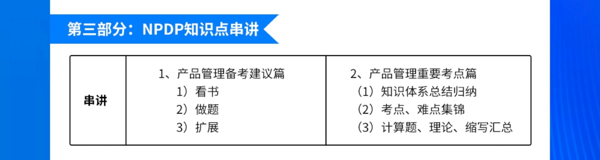 产品经理培训课程